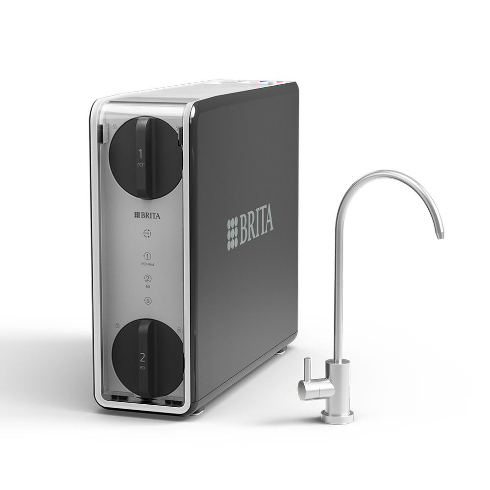 Sistema BRITA mypure RO con grifo de acero inoxidable